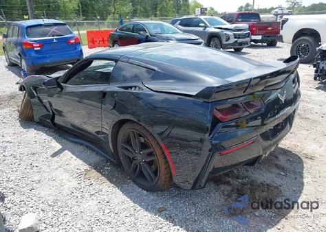 2015 Chevrolet Corvette Stingray Z51 из США, поврежденный, VIN 1G1YH2D79F5125274